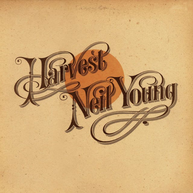 album cover of Harvest by Neil Young