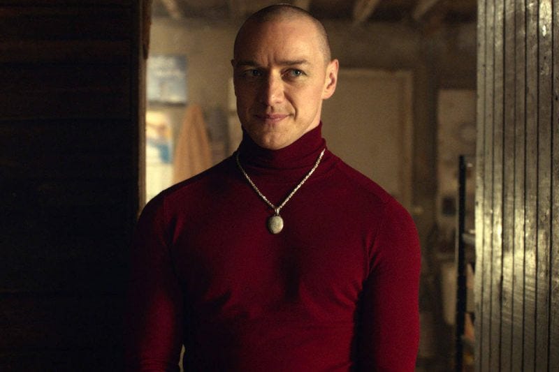 split tops box office for shyamalan james mcavoy 2017