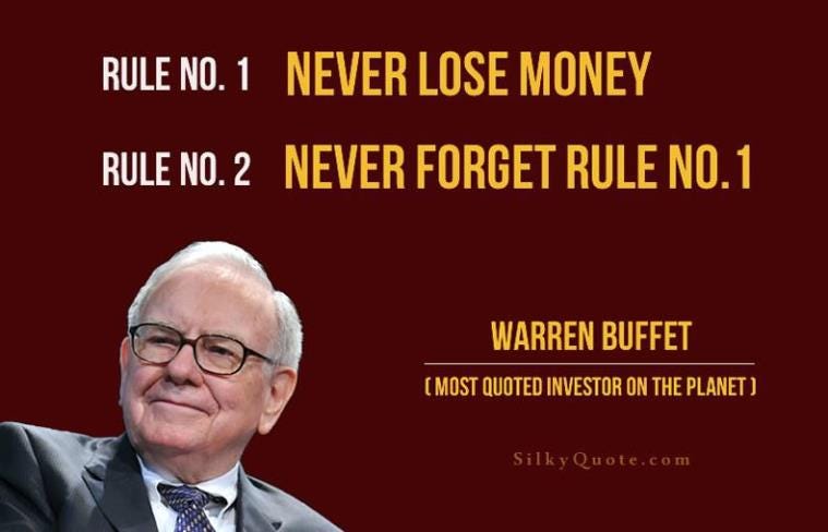 Warren buffets rule of investing