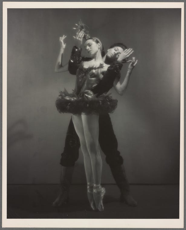 Maria Tallchief and Francisco Moncion in the New York City Ballet  production of The Firebird - NYPL Digital Collections