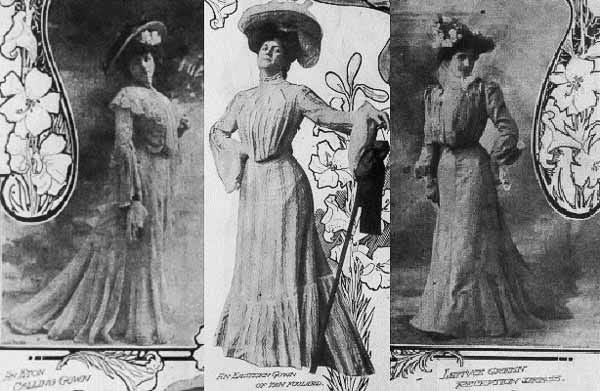 Edwardian Easter Gowns