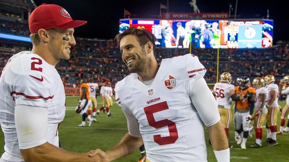 Chip Kelly quiet but 49ers want Christian Ponder to start Week 6 2016 images