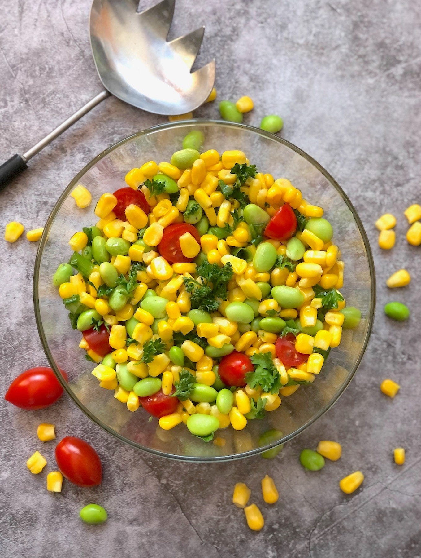 Corn and edamame succotash1