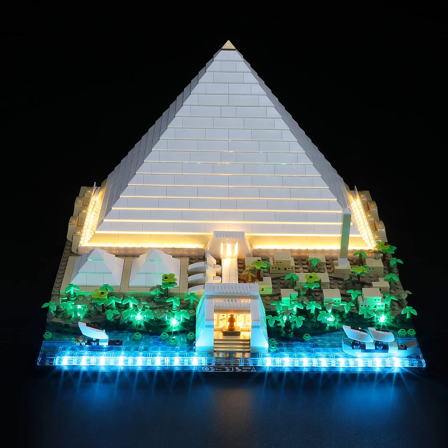 Lightailing Light for Lego-21058 Great Pyramid of Giza - Led Lighting Kit  Compatible with Lego Building Blocks Model - NOT Included The Model Set