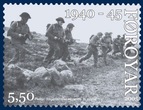 File:Faroe stamp 535 world war 2.jpg - Wikimedia Commons