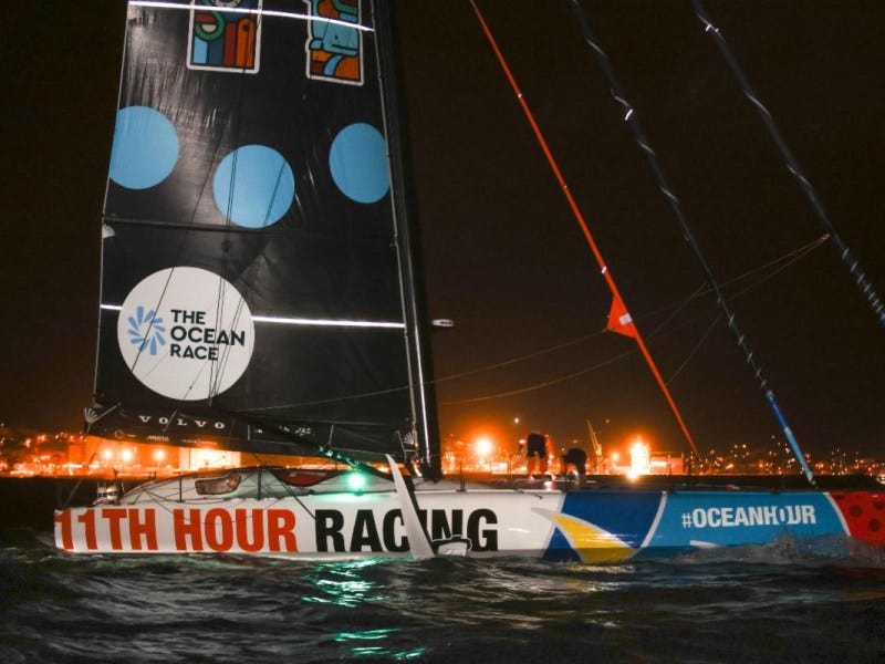 11th Hour Racing team claims 2nd place for Leg 1 of The Ocean Race