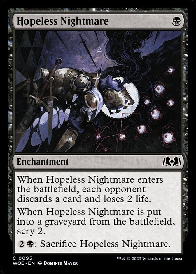 Hopeless Nightmare (Wilds of Eldraine #95)