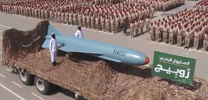 The Houthis in Yemen Unveil Their New Anti-Ship Missiles At The ...