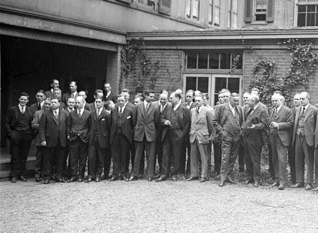 Undated photo of club members. Courtesy of the Library of Congress