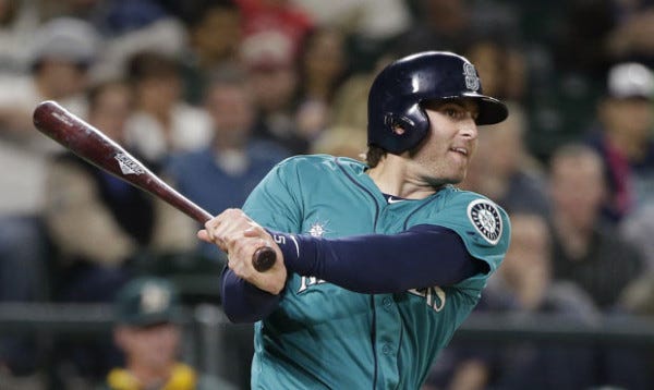 mariners brad miller week 6 american league winner mlb 2015