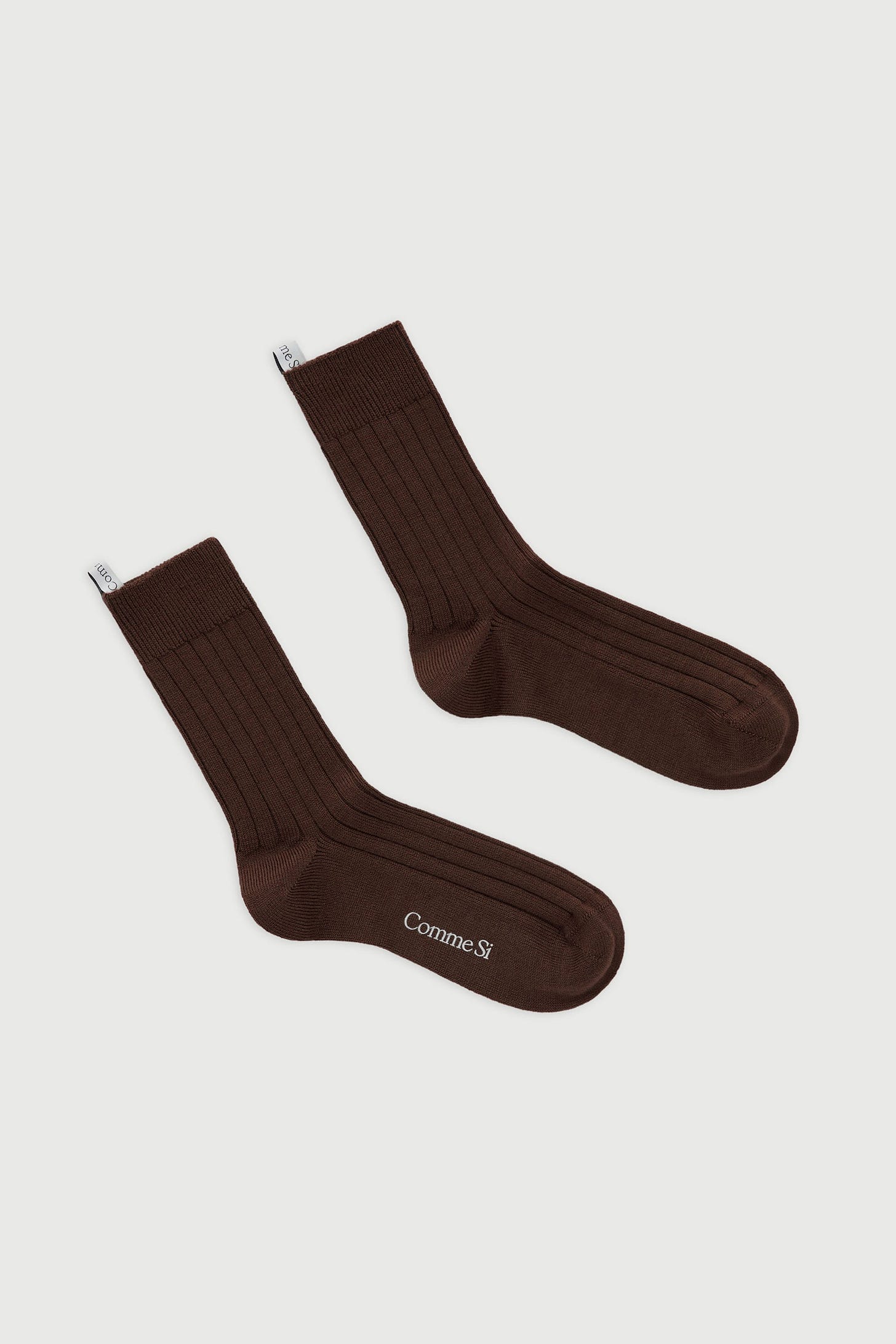 Comme Si x USM The Merino Wide Rib Sock