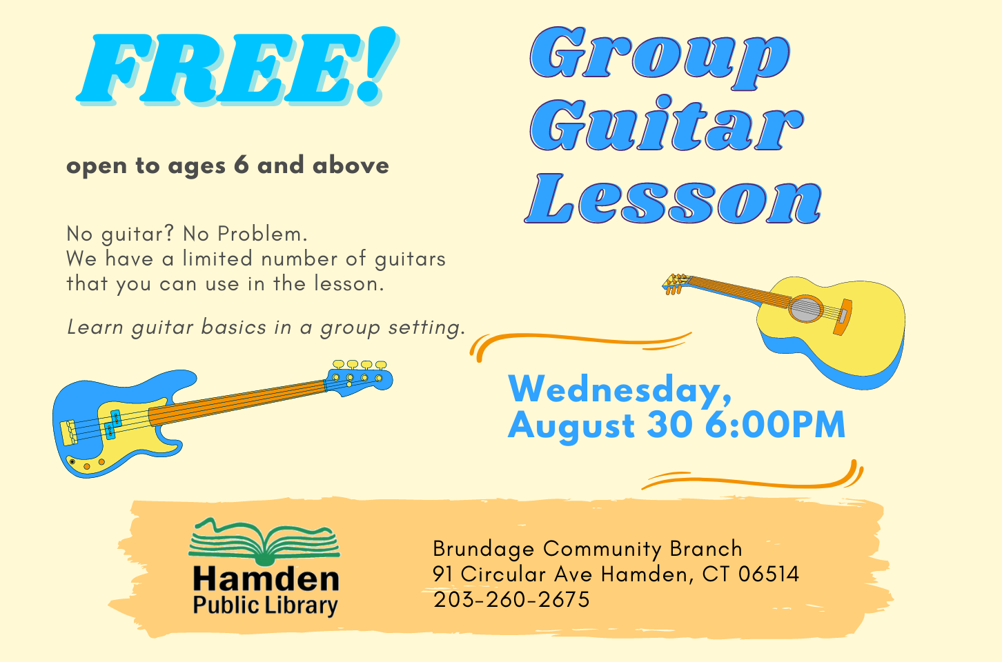 August Group Guitar Lesson