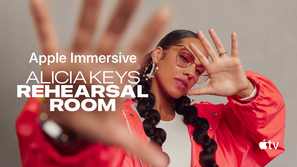 Alicia Keys Apple Vision Pro