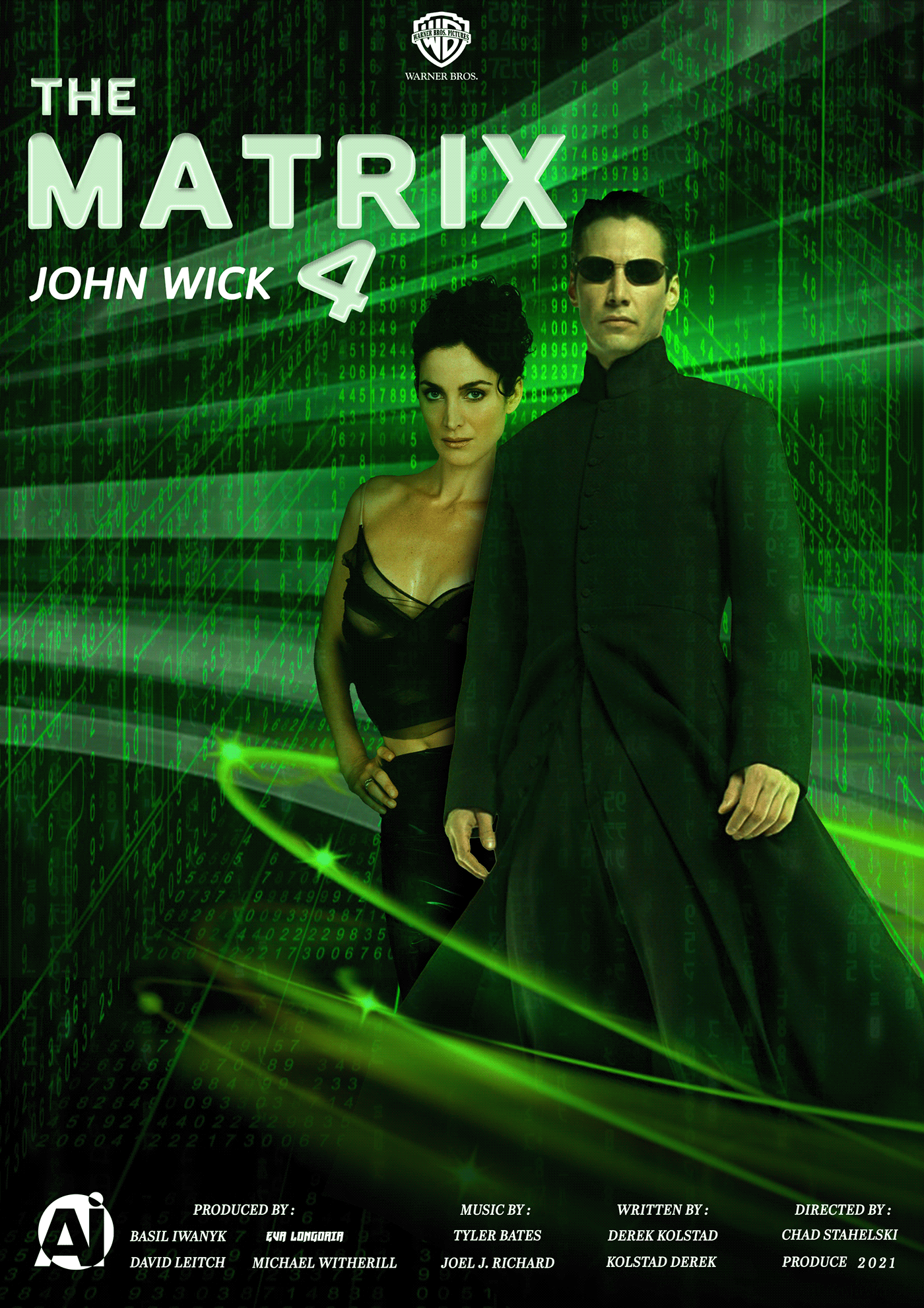 The Matrix 4 poster on Behance