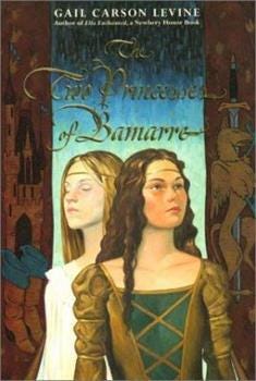 Library Binding The Two Princesses of Bamarre Book