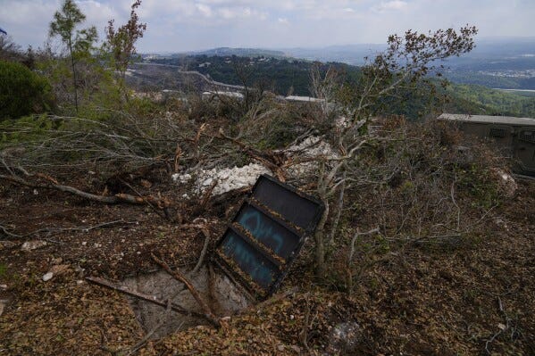 Israel unearths Hezbollah's web of tunnels in southern Lebanon | AP News