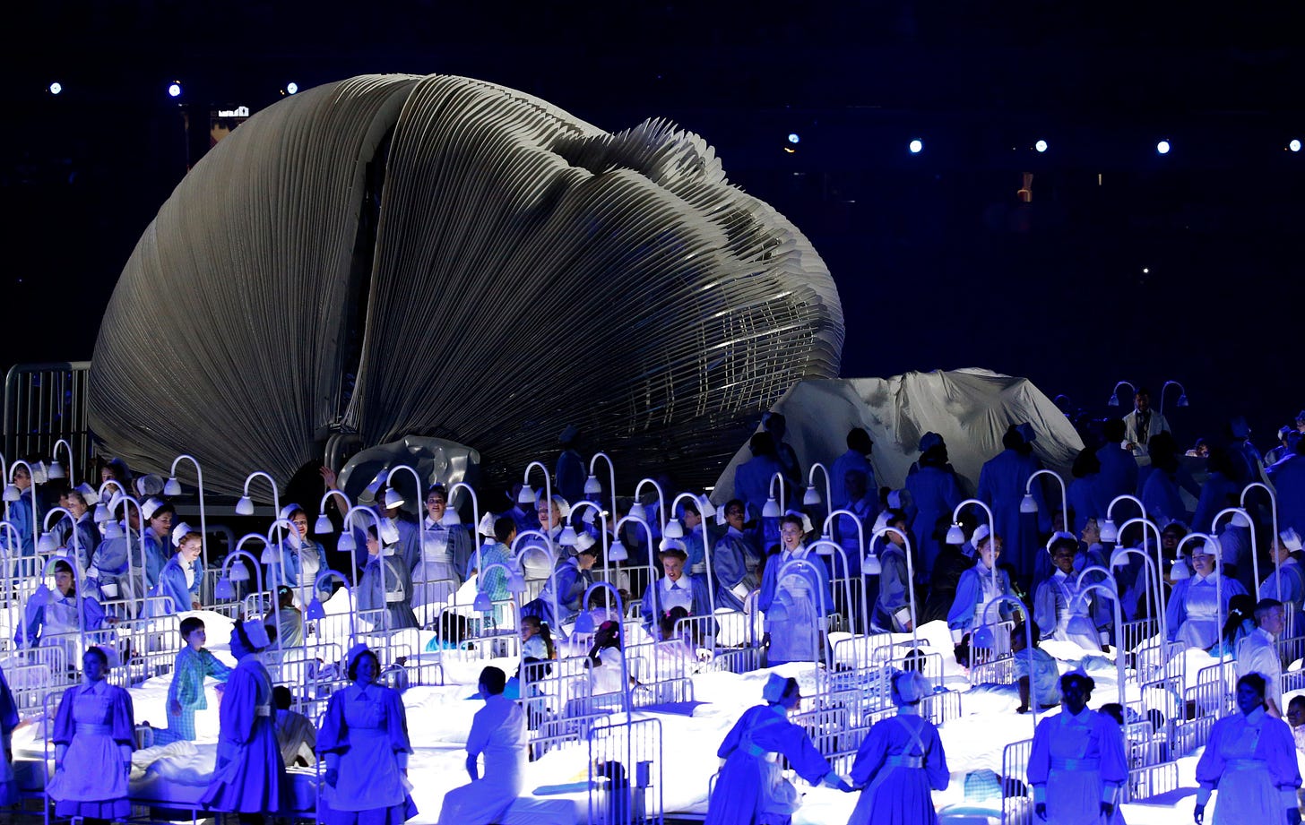 Fact check: London Olympics ceremony did not predict the coronavirus