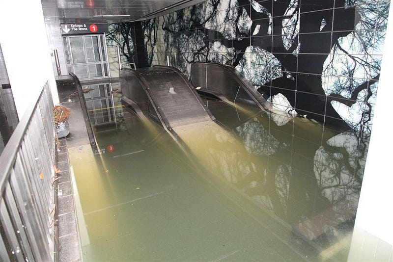 Hurricane Sandy: Photos of New York Subway Flooded - Business Insider