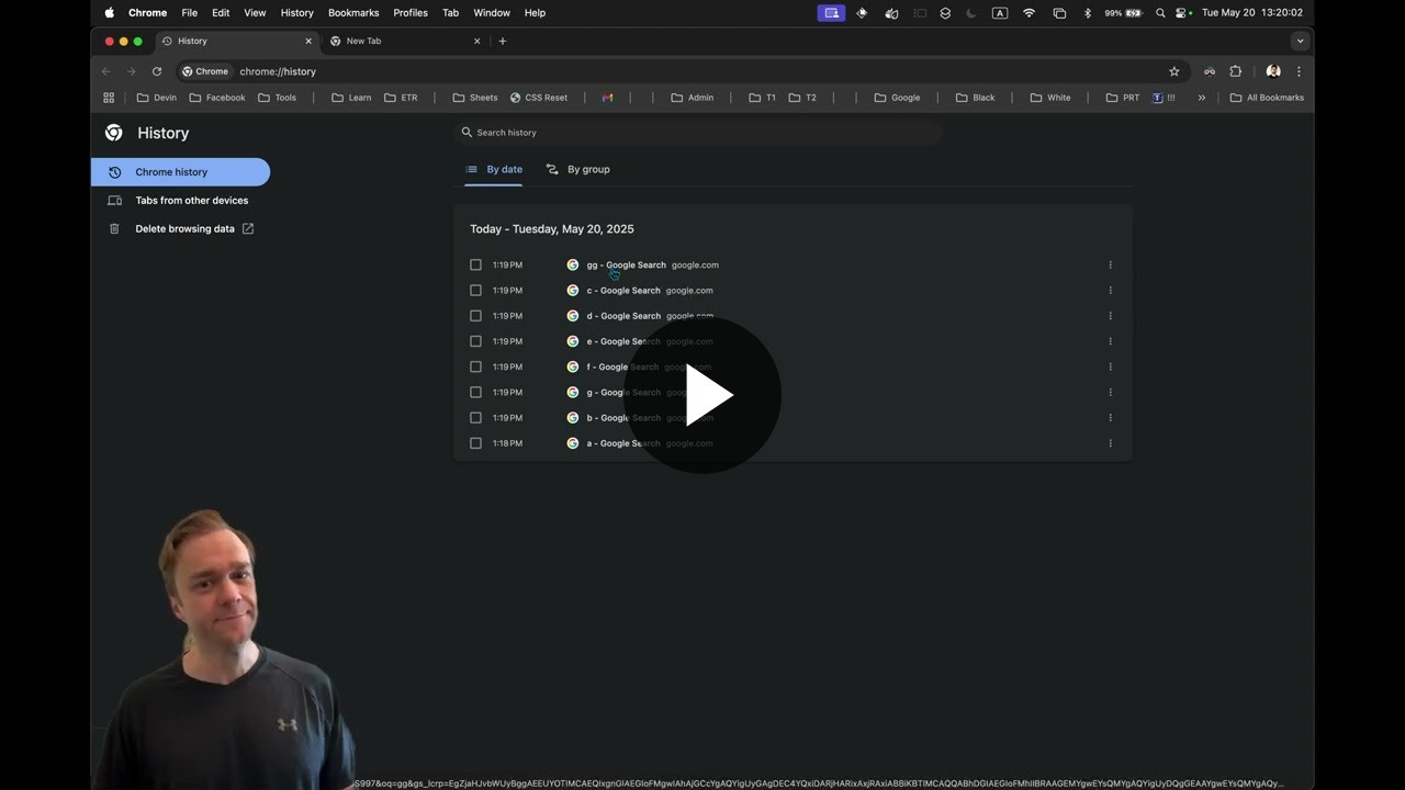 Restore Closed Tabs Video Tutorial