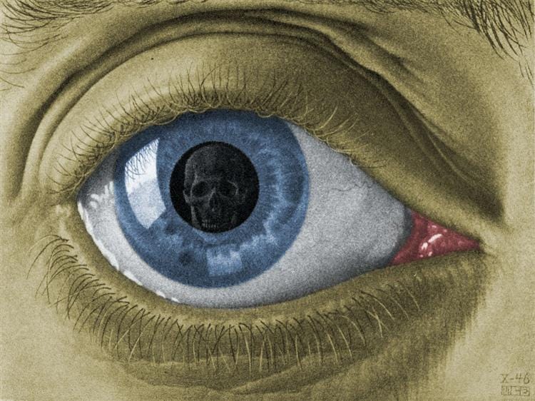 Eye Colour, 1946 - M.C. Escher