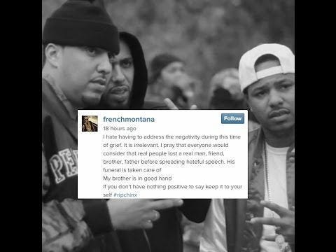 french montana bails on chinx drugx funeral 2015