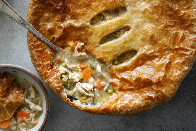 Skillet Chicken Potpie