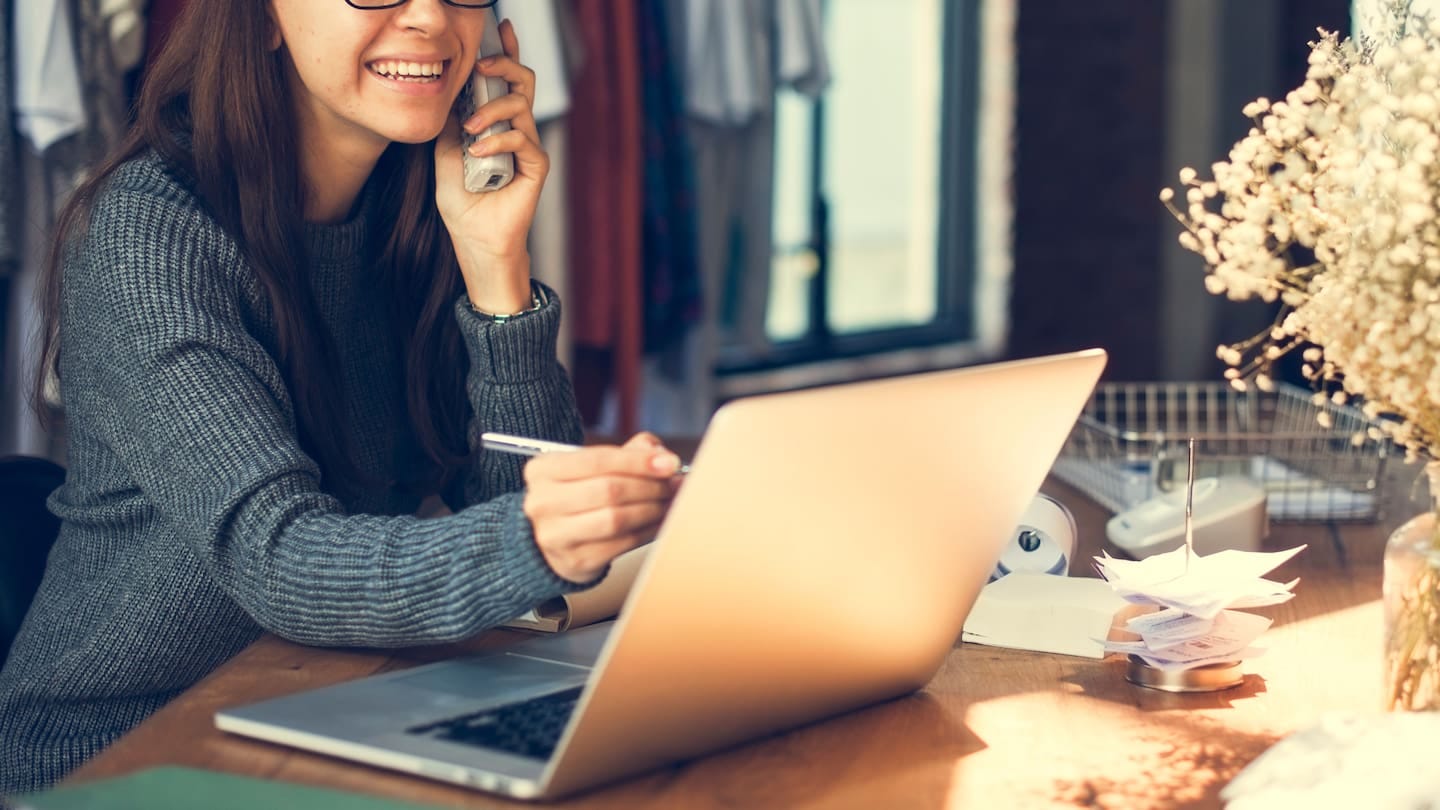 A new survey shows 45% of Kiwis would think about quitting if their work from home days were cut down. Photo / 123rf