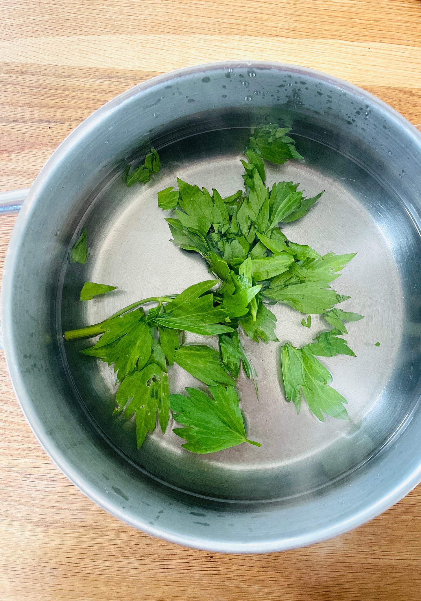 Lovage syrup