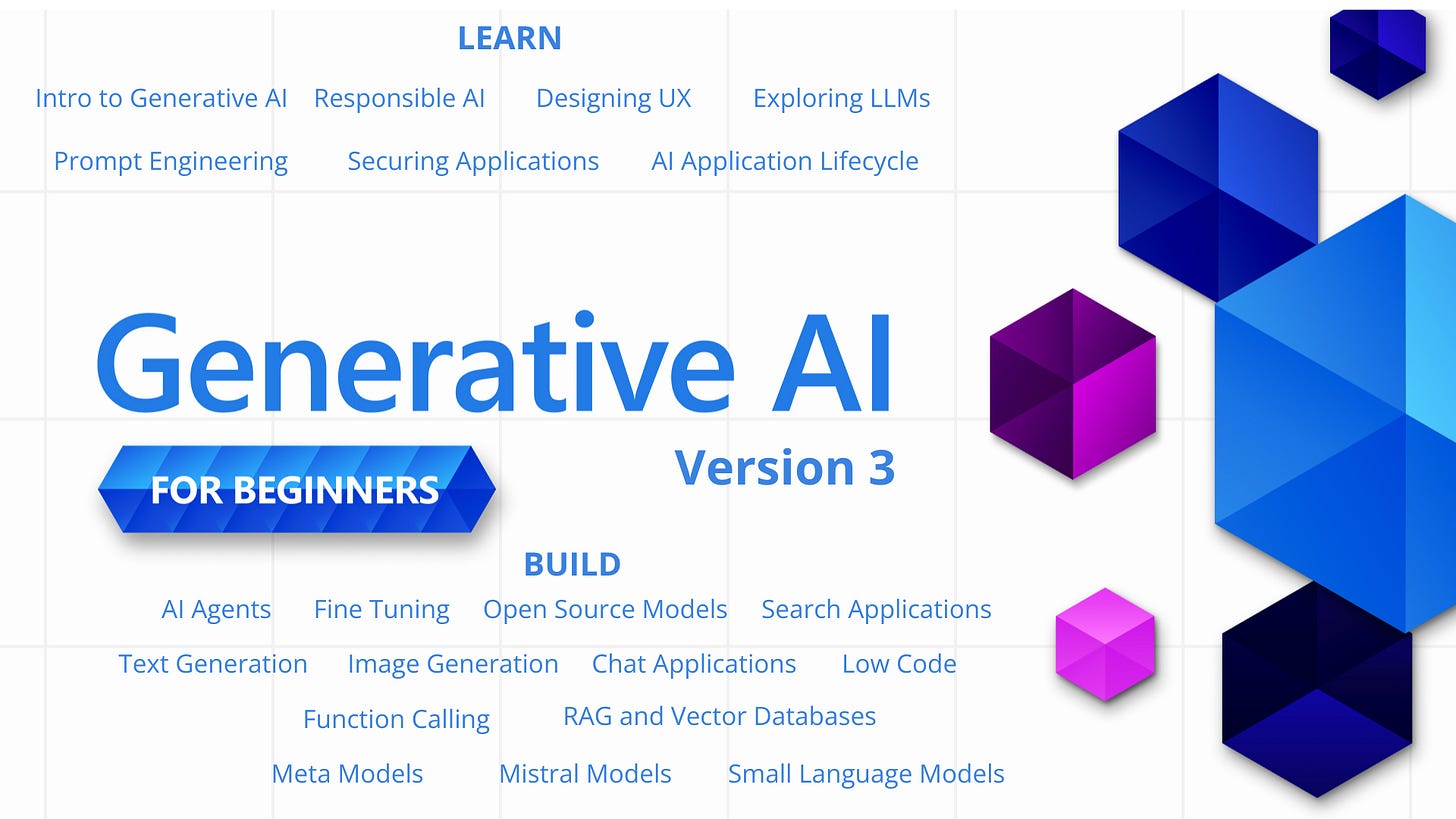 Generative AI For Beginners
