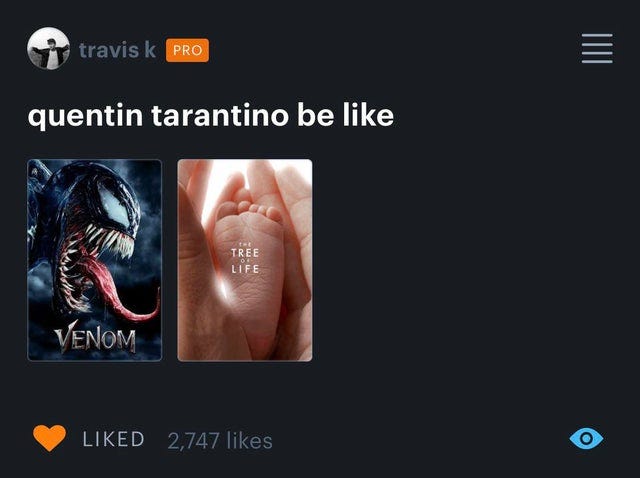 In honor of the man's birthday, one of my favorite LB memes I've  encountered : r/Letterboxd