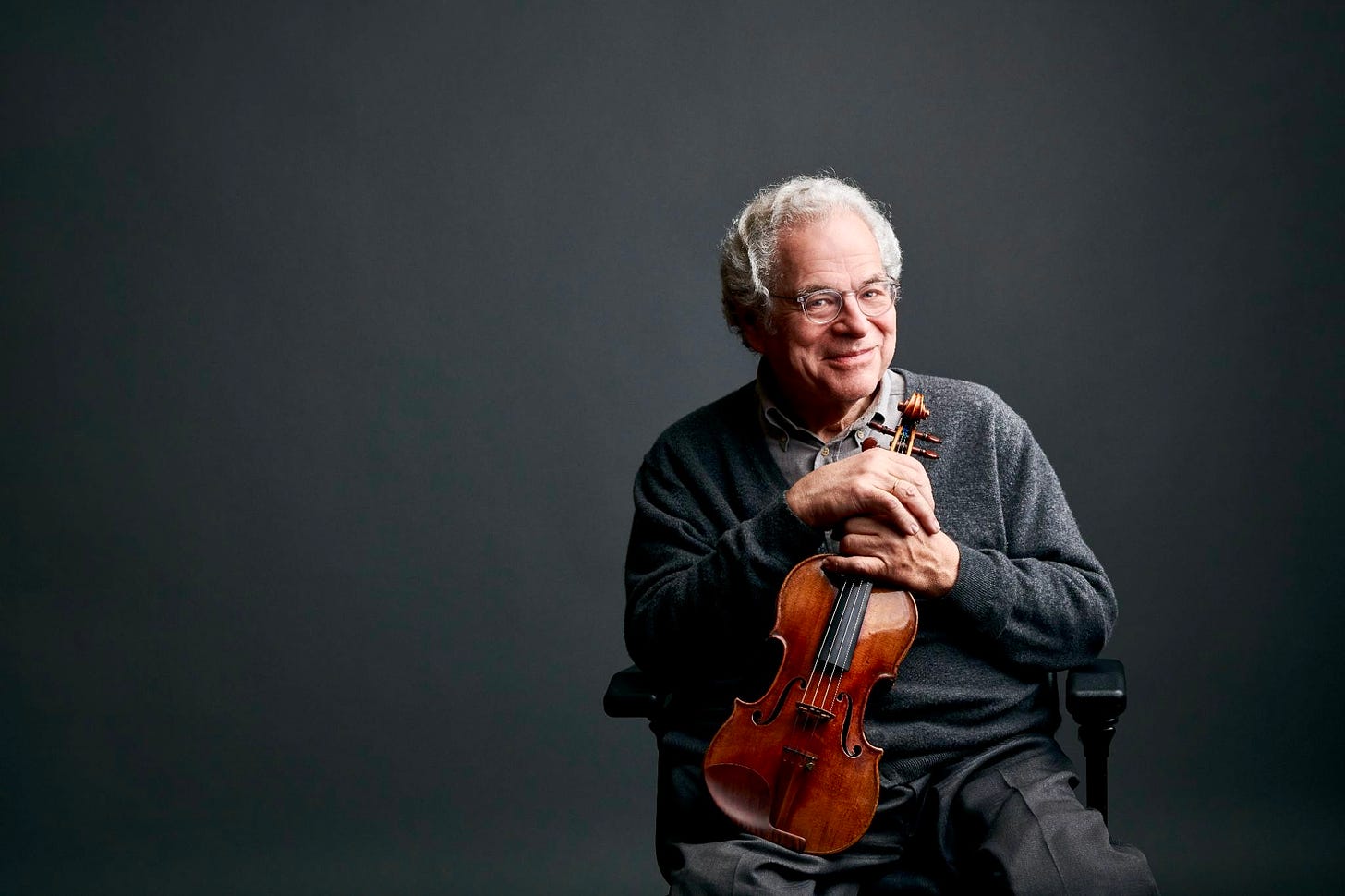 Violinist Itzhak Perlman