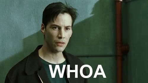 Keanu Reeves Whoa GIF - Keanu Reeves Whoa Matrix - Discover & Share GIFs