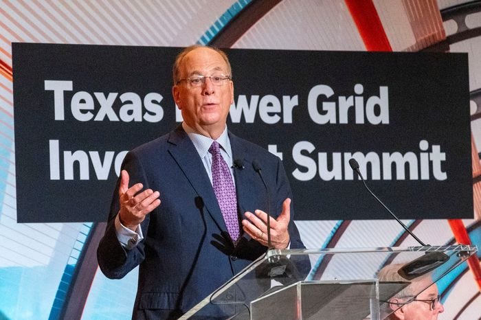 BlackRock's Larry Fink has tried to convince states like Texas he isn't out to get them on ESG