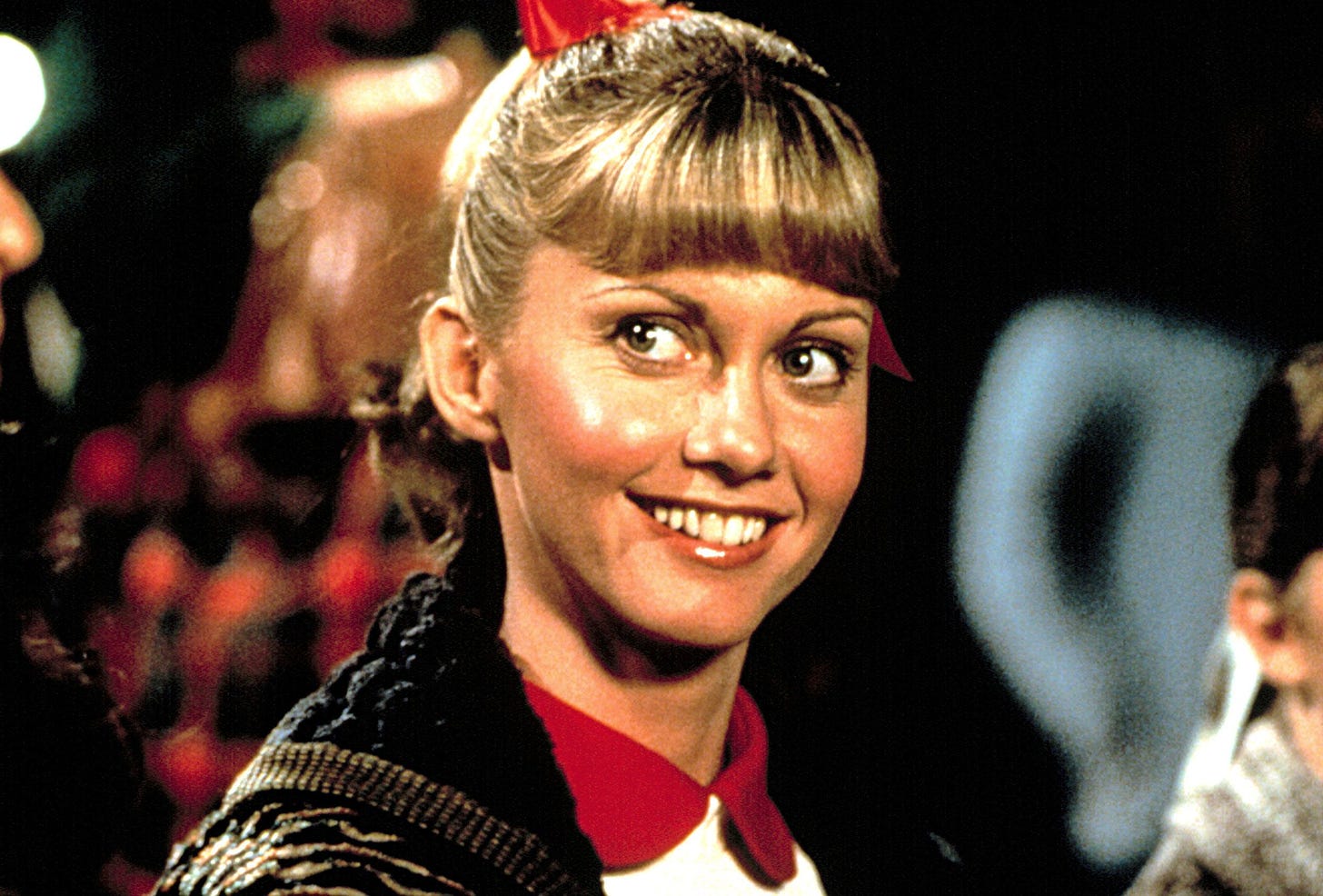 Olivia Newton-John as Sandy in Grease.