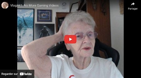 Miniature de la dernière vidéo de Shirley Curry