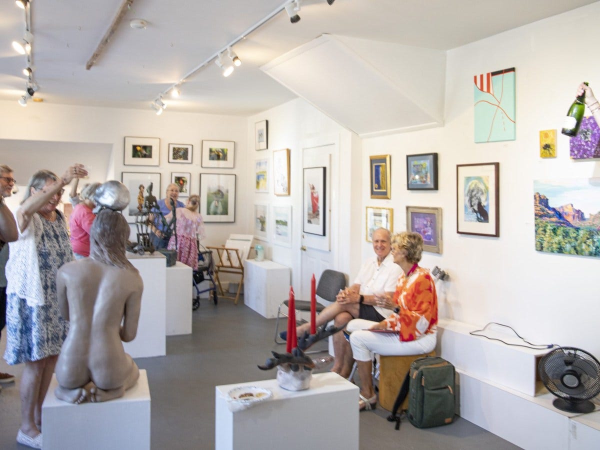 Middletown’s DeBlois Gallery celebrated 40 years: Fortyssimo