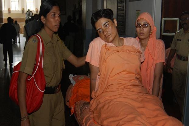 Sadhvi Pragya after torture