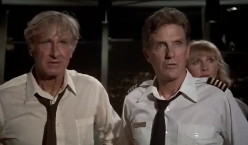 YARN | - Sure is quiet out there. - Yeah, too quiet. | Airplane! (1980) |  Video clips by quotes | ce665c72 | 紗
