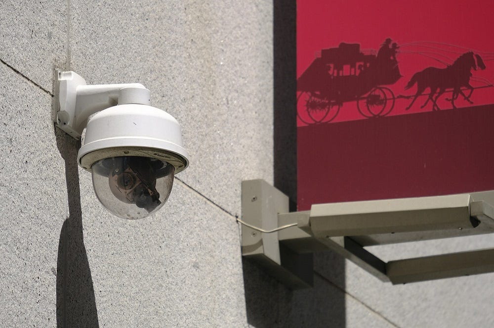 security camera in san franciso with facial recognition technology ban 2019