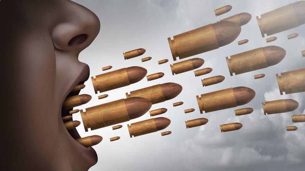 The weaponization of words and conversations