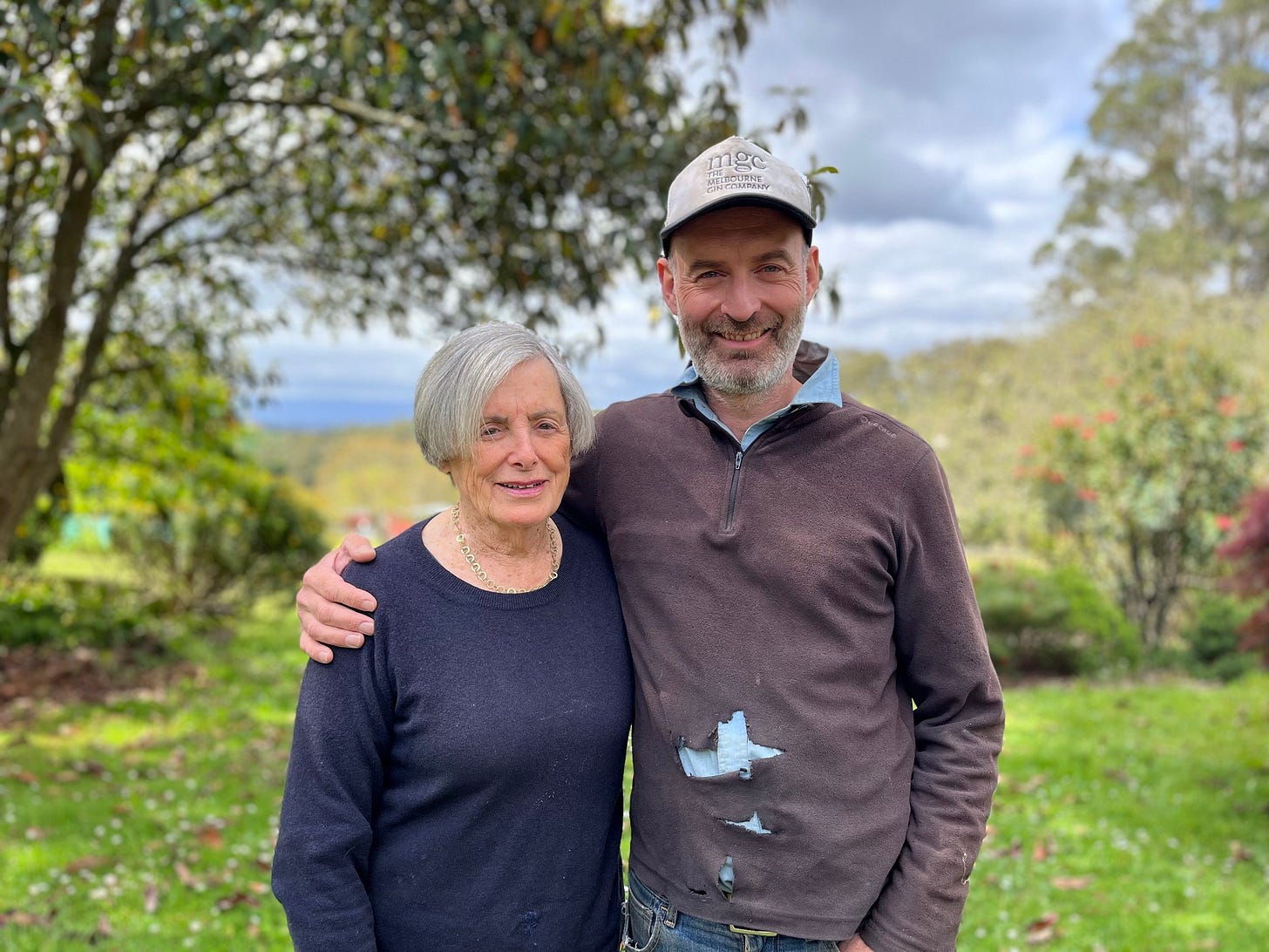 June Marks and Andrew Marks at Gembrook Hill