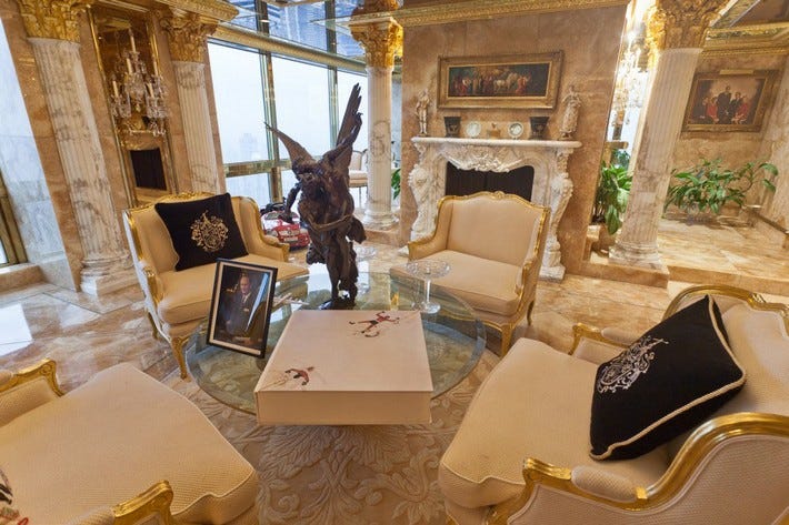 Donald Trump's Manhattan Luxury Apartment Mansion | News and Events by  Maison Valentina | Luxury Bathrooms