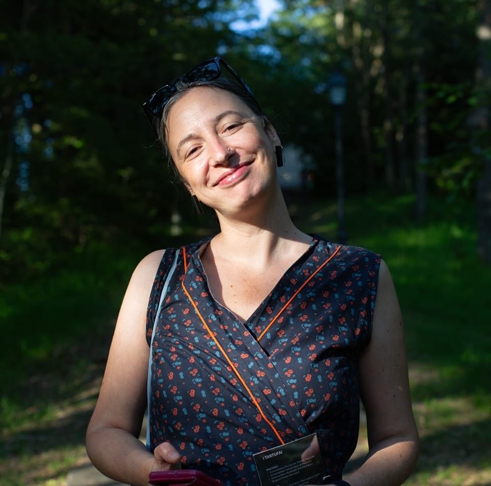 Foto di Francesca Luise, cuoca vegetariana  e vagana