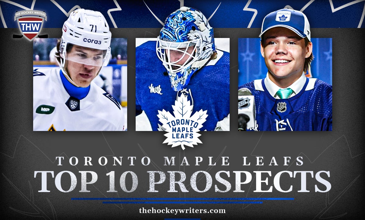 Easton Cowan, Nikita Grebyonkin and Dennis Hildeby Toronto Maple Leafs Top 10 Prospects