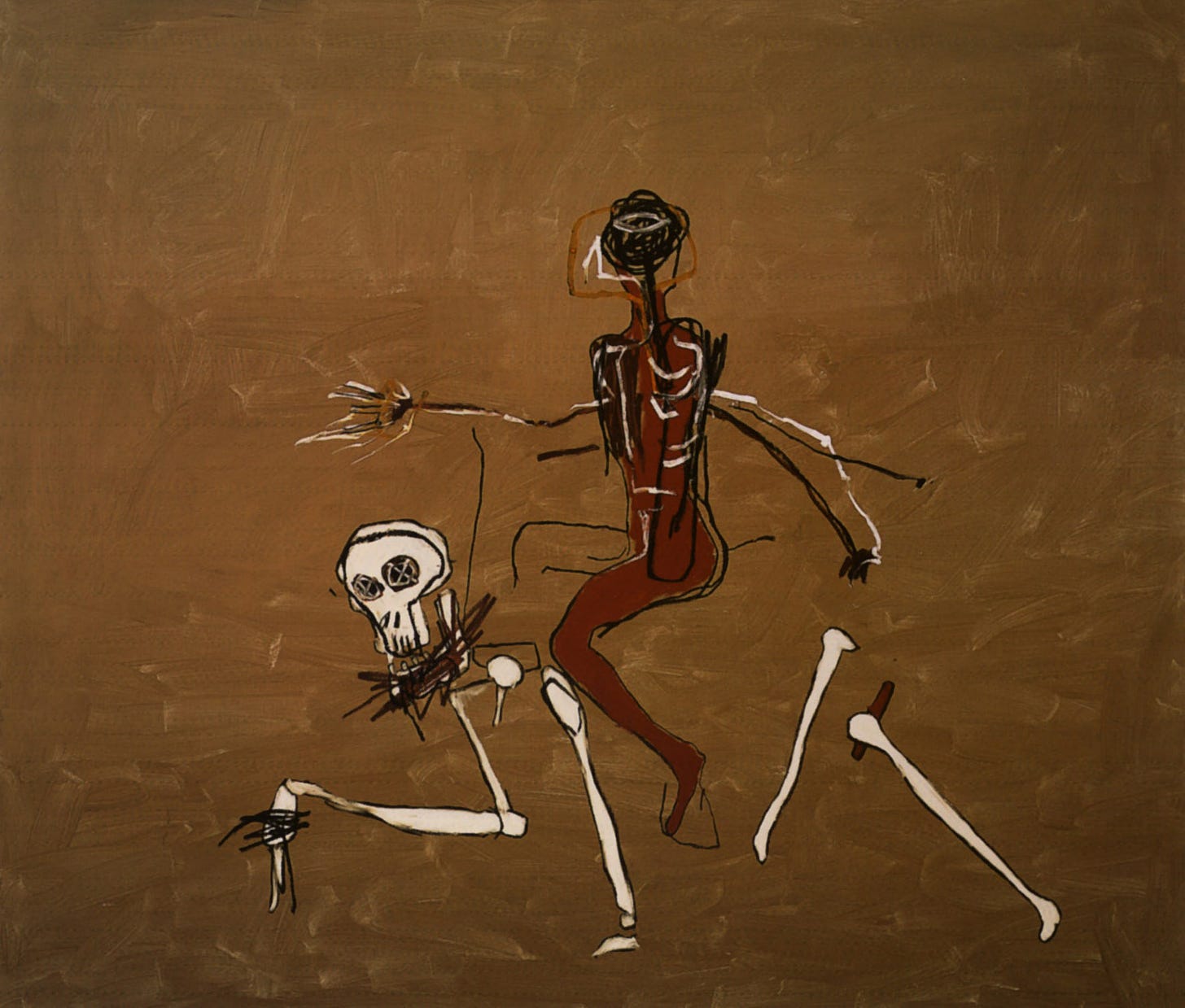 Riding with Death (1988): One of Jean-Michel Basquiat's Last Paintings