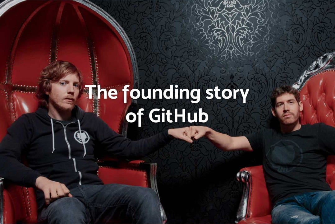 The founding story of GitHub