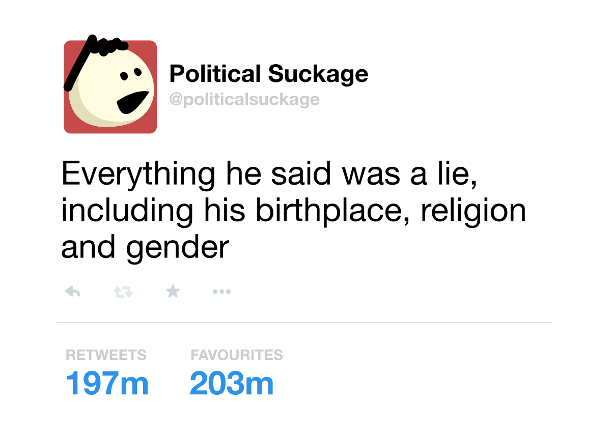 Fact-checking tweet