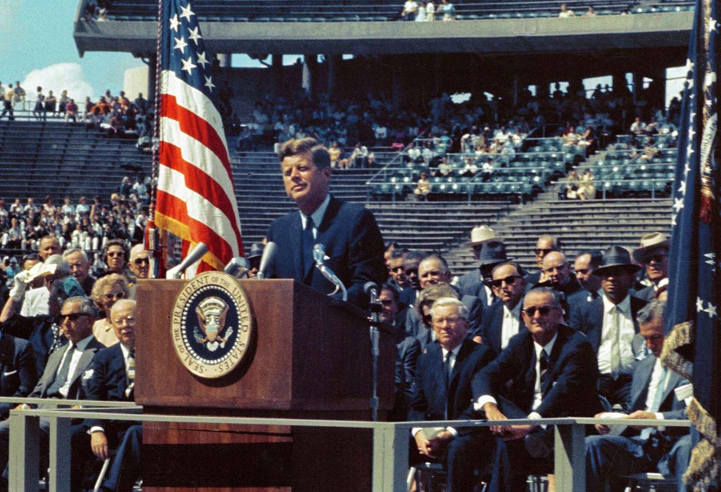 We choose to go to the moon:' The text of Kennedy's speech at Rice  University in 1962