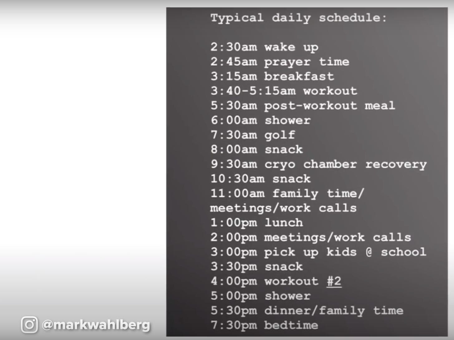 How Mark Wahlberg fits 2 workouts into his (very) busy day - Epic Protocols  #3