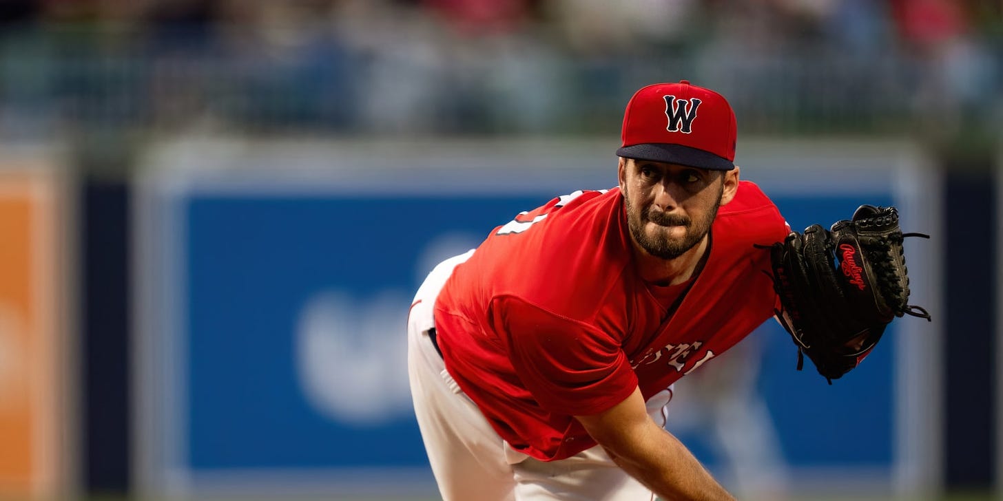 Kyle Barraclough proving to be solid starting pitching depth in Worcester